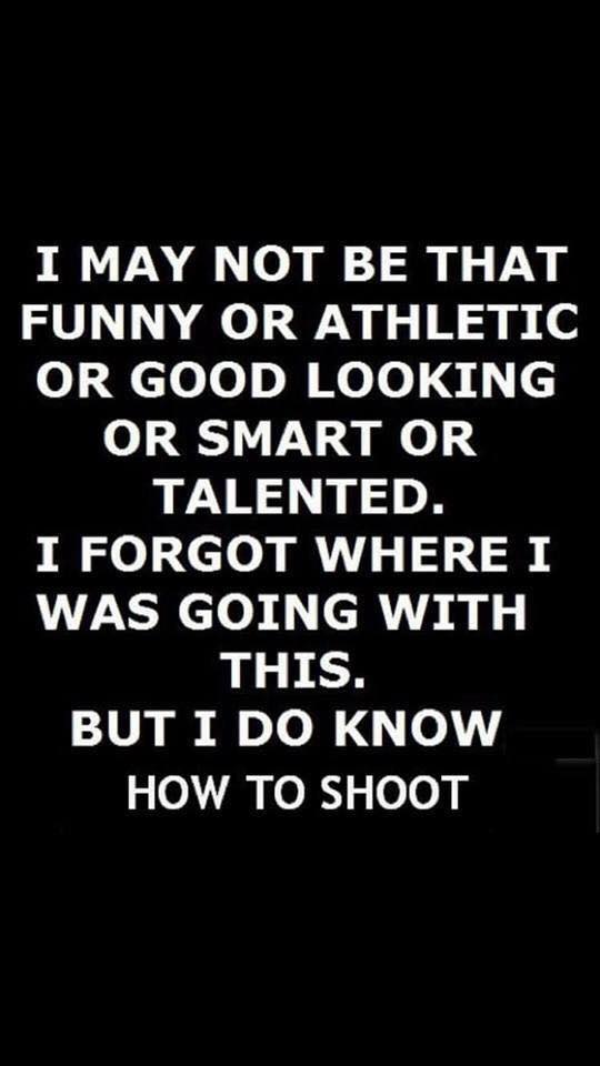 Gun knows how to shoot