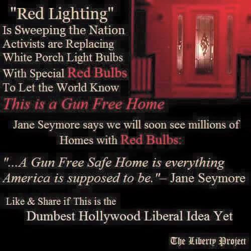 Guns red light homes