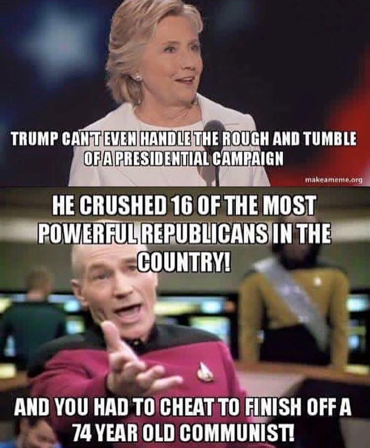 Hillary cheated