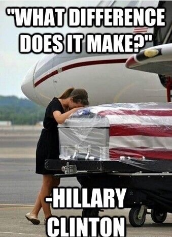 Hillary what difference does it make