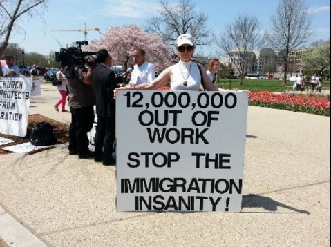Immigration they take low wage jobs
