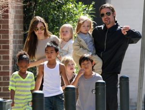 Brad Pitt Angelina Jolie children