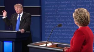 Donald and Hillary debate
