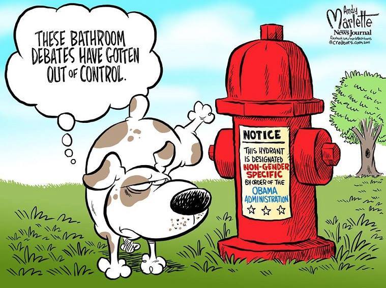 Gender transgender bathroom dog fire hydrant