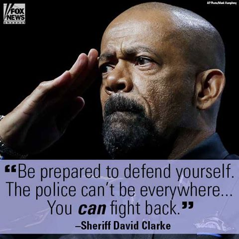 Gun self defense Sheriff David Clarke