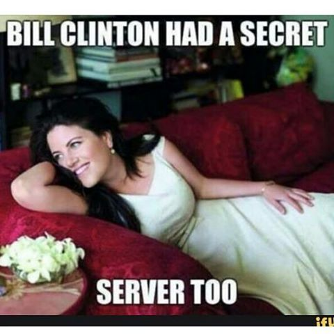 Hillary Bill Clinton secret server