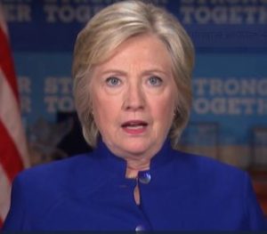 Hillary Clinton 50 points