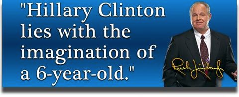 Hillary lies like a 6 year old
