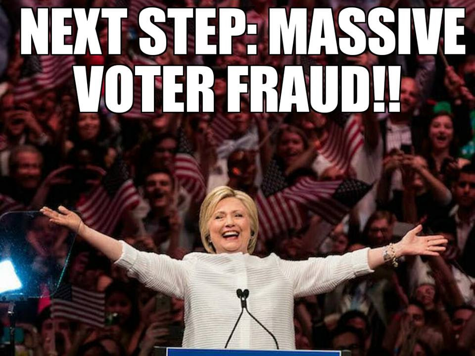 Hillary voter fraud