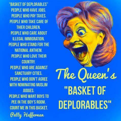 Hillary's basket of deplorables