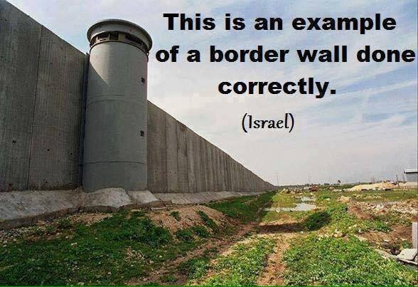 Immigration border wall Israel