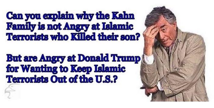 Islam Khan family anger at Trump not Islam