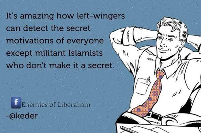 Islam Leftwingers cannot understand motives
