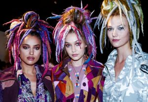 Marc Jacob's dreadlocked runway models