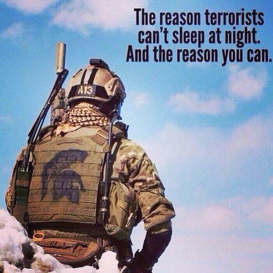 Military keeps terrorists at bay