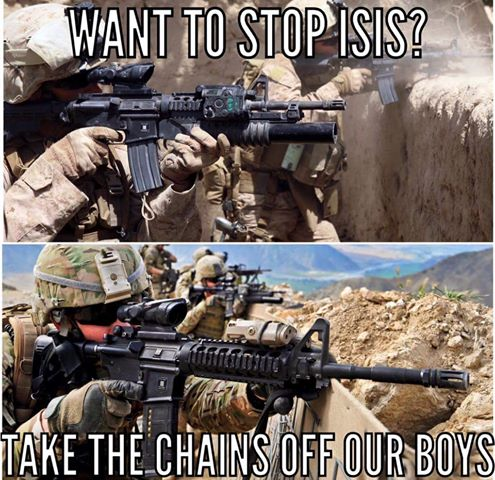 Military let them fight ISIS