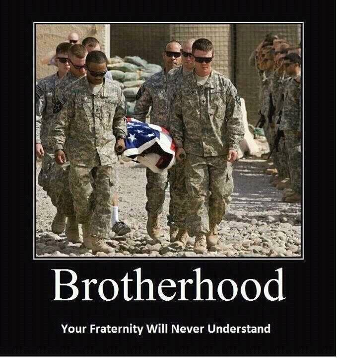 Military true brotherhood