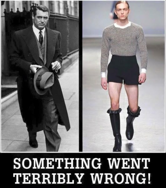 Silly mens clothes terribly wrong