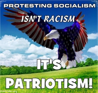 Socialism patriotic to protest