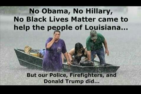 Stupid leftists didn't help in New Orleans