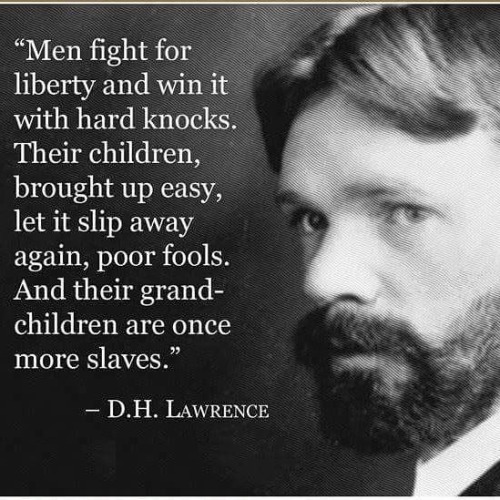 Wisdom DH Lawrence on liberty