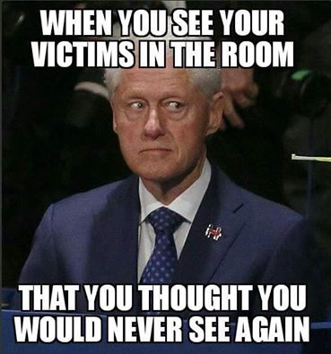 Hillary Bill's look at his rape and assault victims