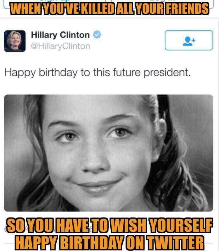 hillary-wishes-herself-a-happy-birthday