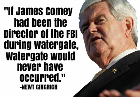 Politics government Comey would have ignored Watergate