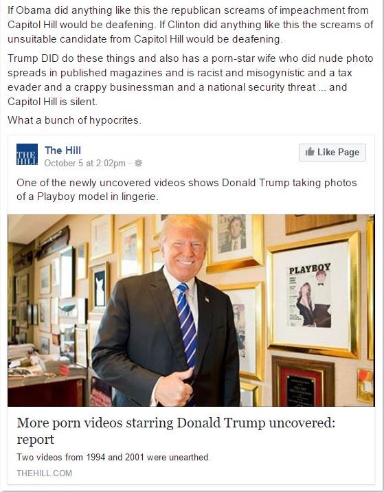 Porn videos of Trump