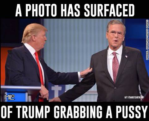 Trump capable of grapping pussy Jeb