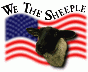 We the sheeple