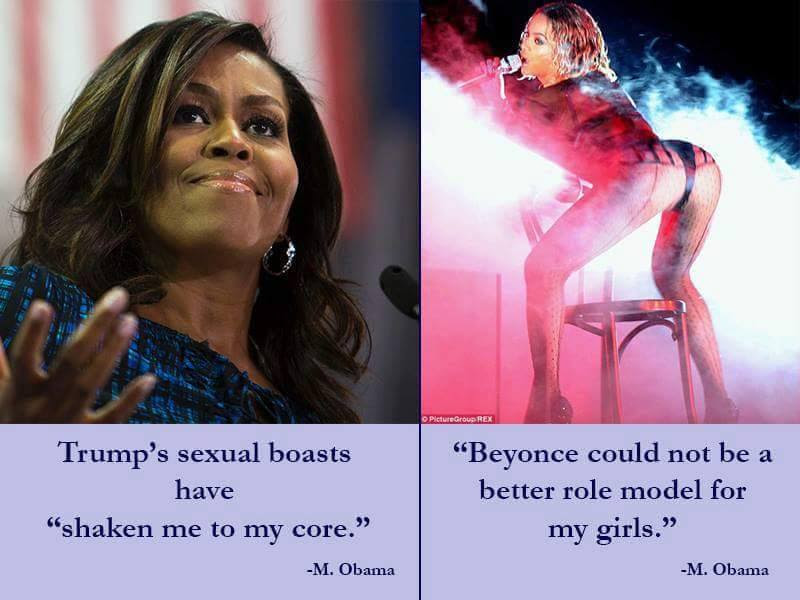 michelle-on-trump-and-beyonce-hypocrite