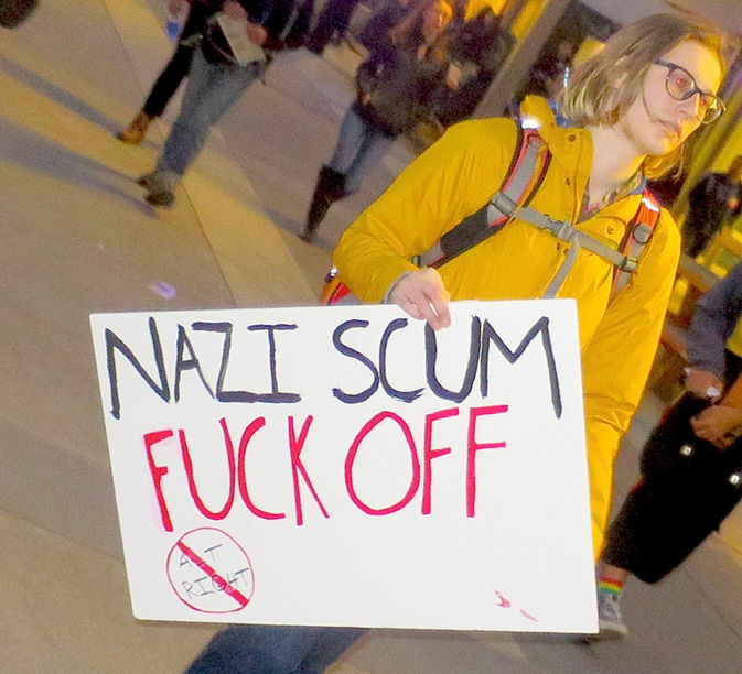 nazi-scum-fuck-off-sign-at-berkeley-riot