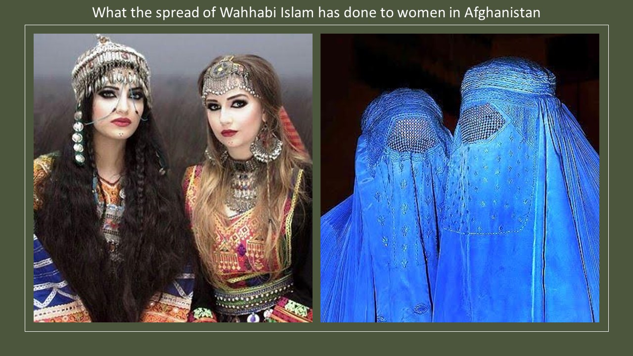 Afghanistan costume Wahhabi Islam