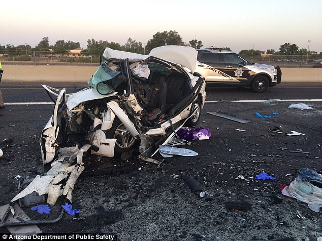 Drive Richardson sisters car after crash