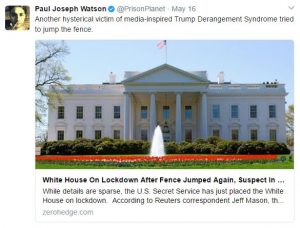 White House lockdown slow motion assassination
