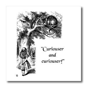 Trump and Comey Alice in Wonderland Curiouser and Curiouser