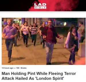 Islamic jihad London beer