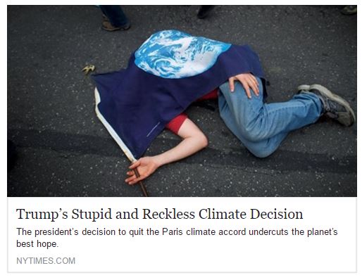 Paris Accord New York Times