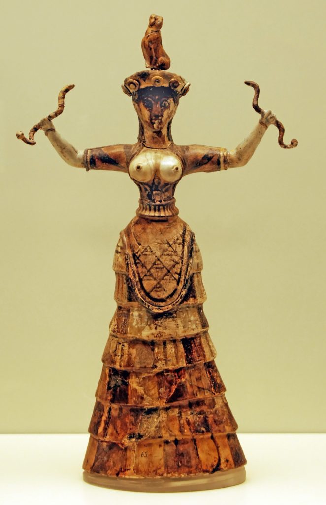 Minoan Snake Goddess princess dress