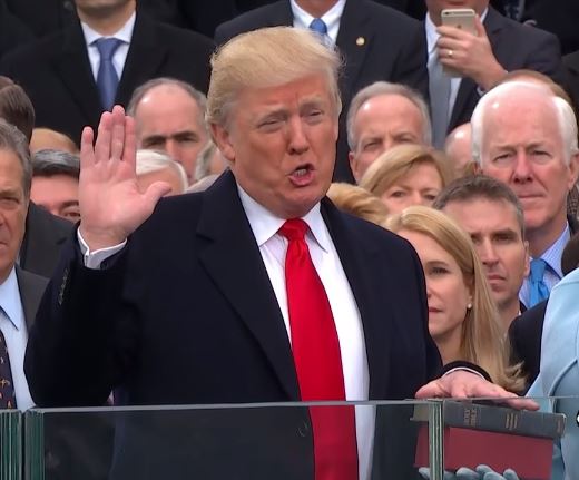 President Trump Oath of Office MAGA