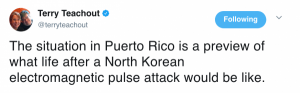 Stupid Leftists don't understand EMP risk