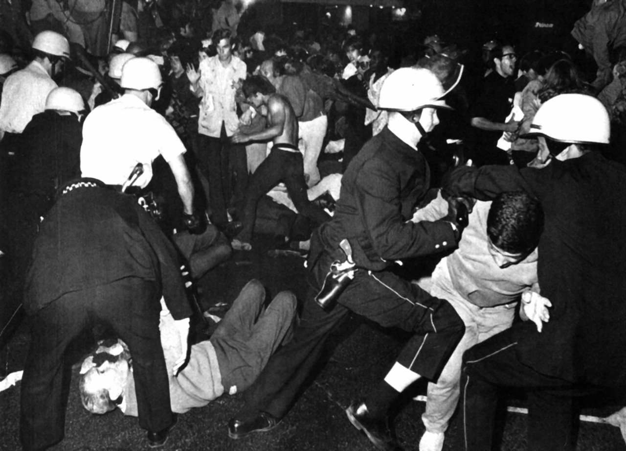 Vietnam Democrat Convention 1968 Chicago Police Brutality