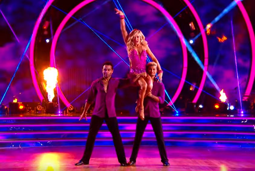 Dancing With The Stars Lindsay Arnold Corbin Bleu Jordan Fisher