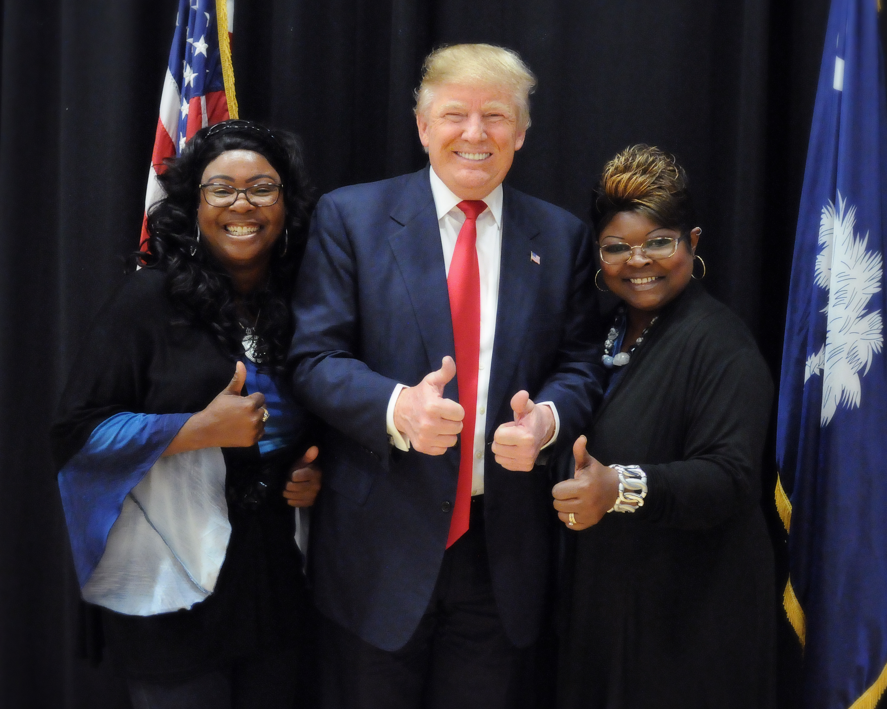 Trump Supporters Racist Donald Trump Diamond and Silk Nationalist's Delusions