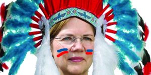 Elizabeth Warren fake Pocahontas Native American