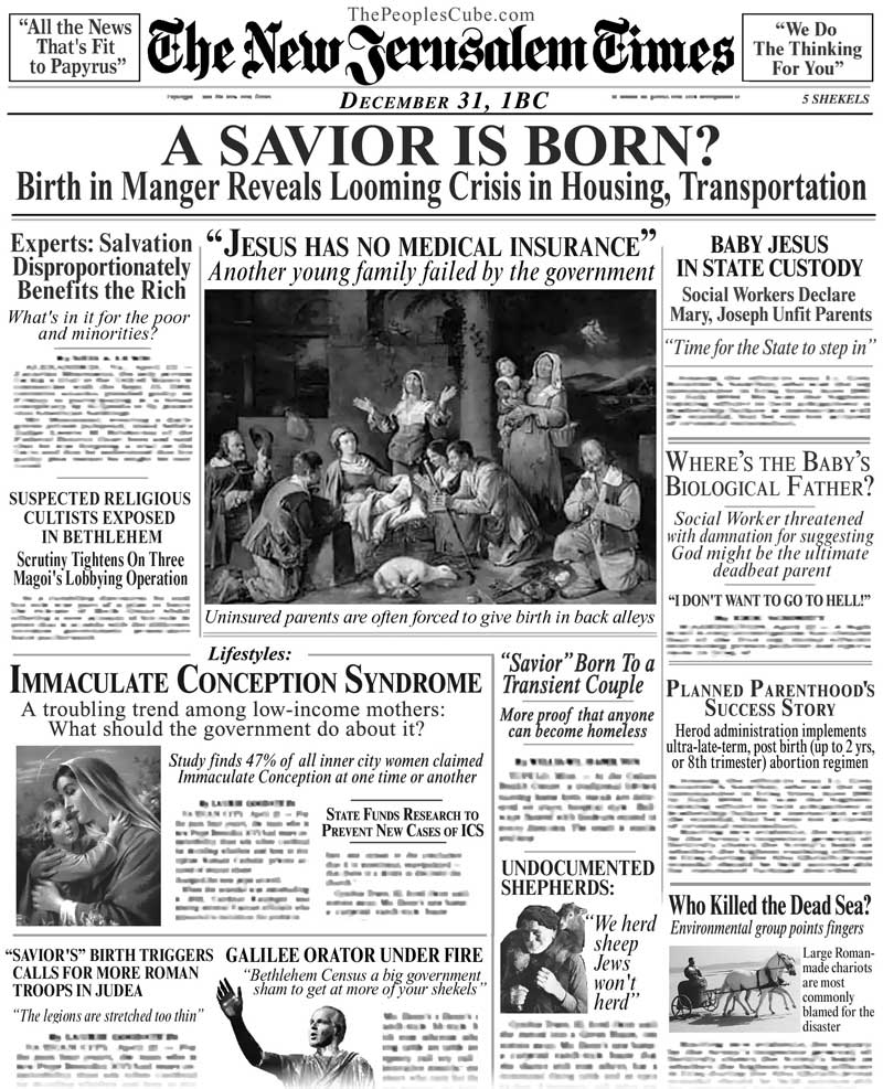 Christ's Birth New York Times