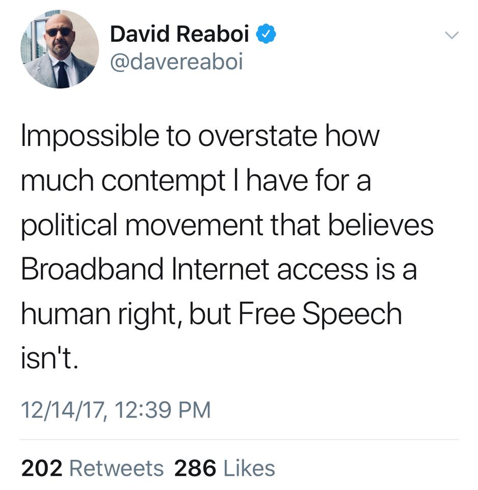Net neutrality free speech
