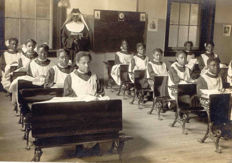African-American childhood education Baltimore nuns
