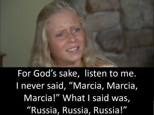 Jan Brady Trump Russia Conspiracy